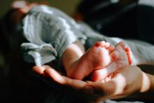 Baby feet.
