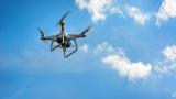Drone in the sky.