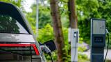 EV at a chargepoint